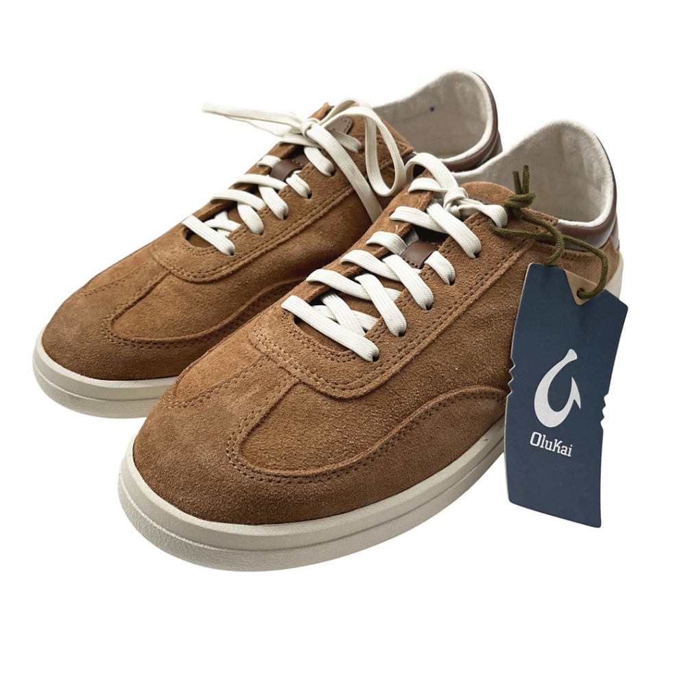 OluKai® Men’s Punini Suede Court Sneaker Size 8.5